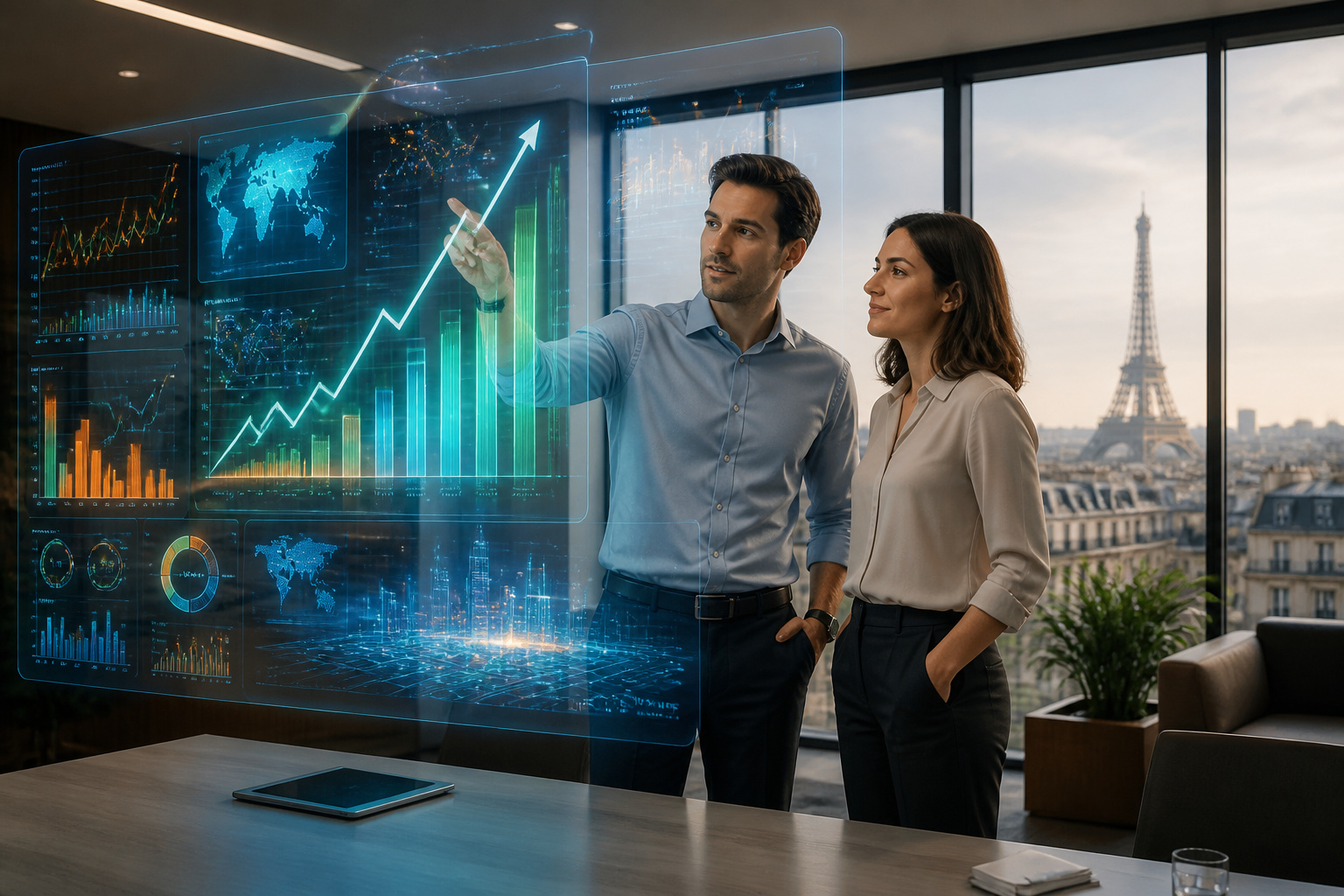 Analyse de donnees futuriste a paris