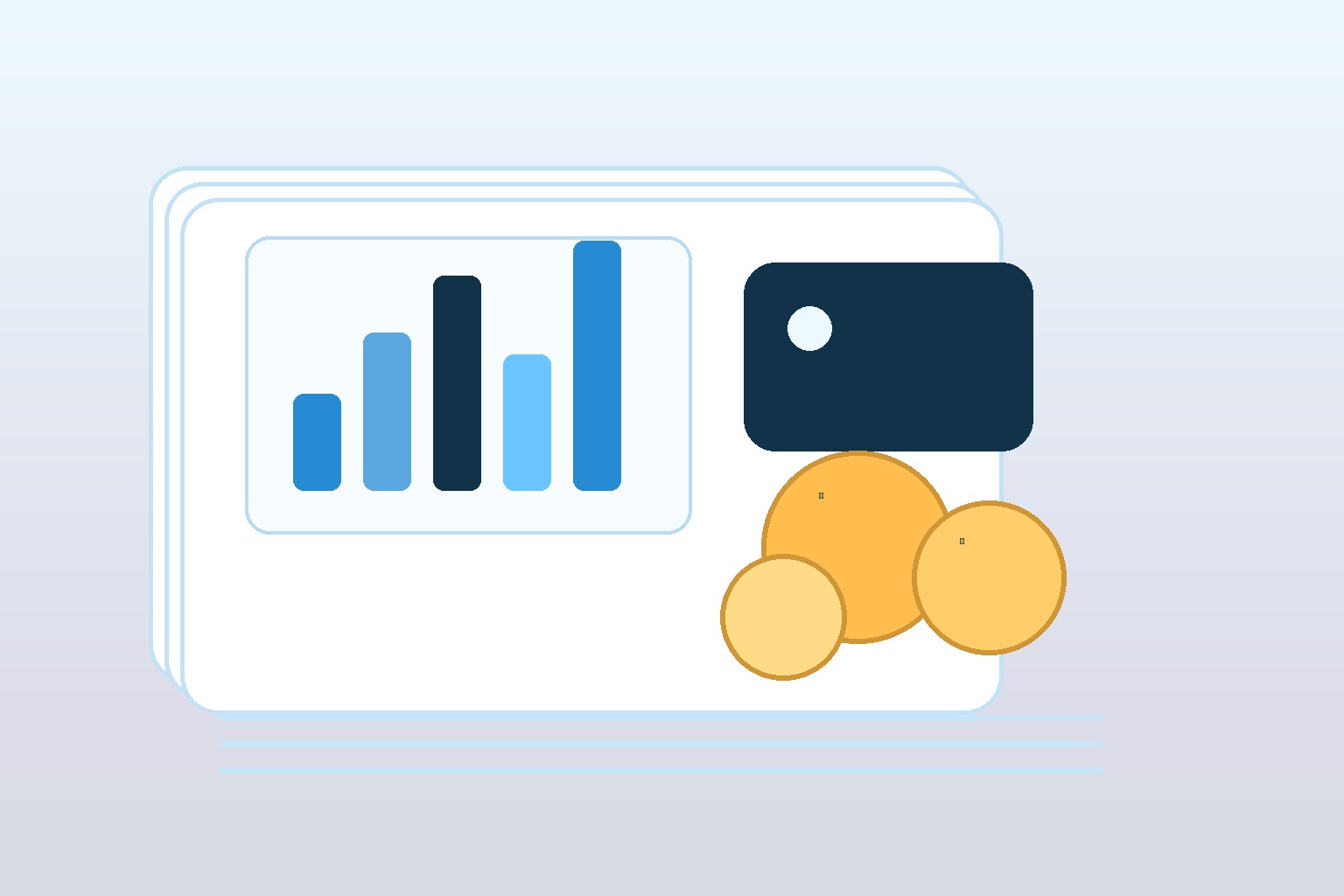 Illustration finance et fixation des prix