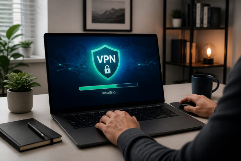 Installation vpn en cours
