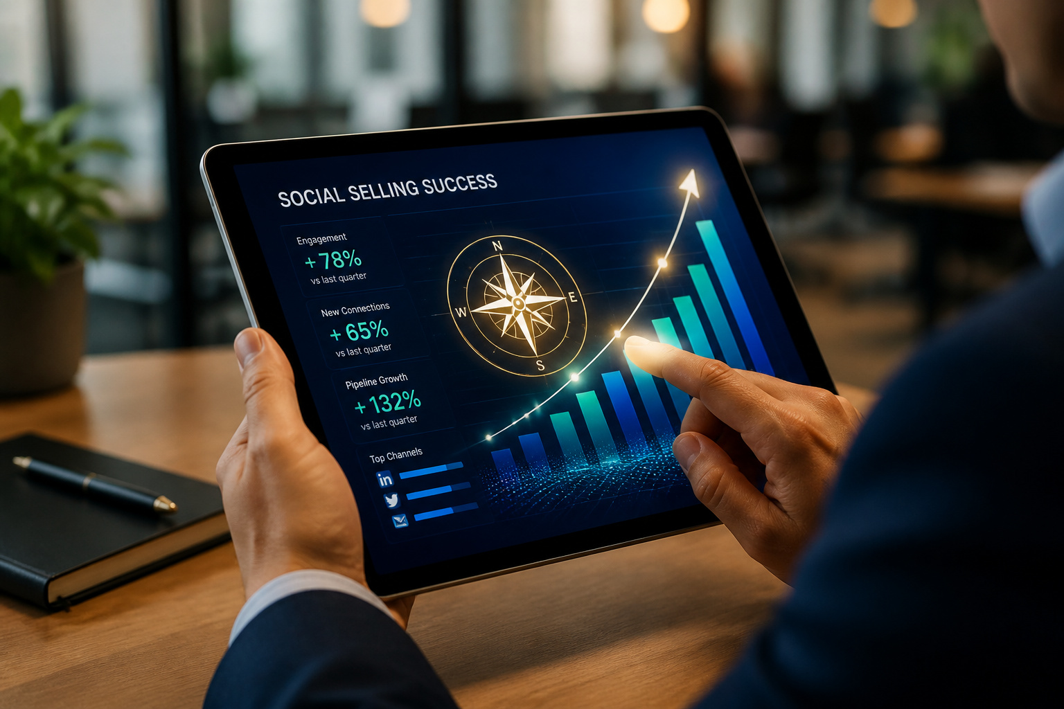 Prospection commerciale et social selling sur LinkedIn